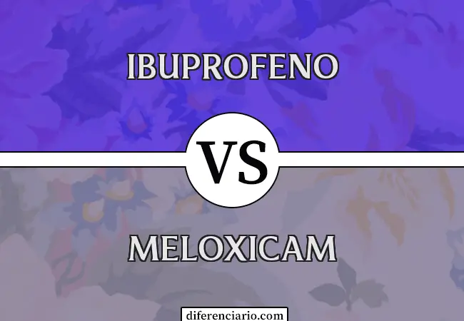 Diferencia entre ibuprofeno y meloxicam