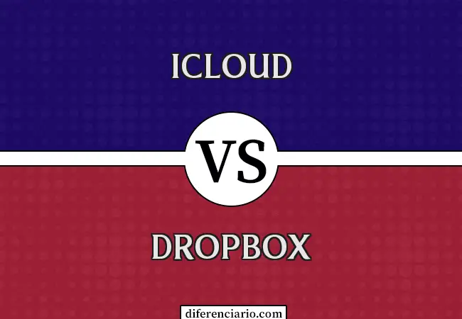 Diferencia entre iCloud y Dropbox