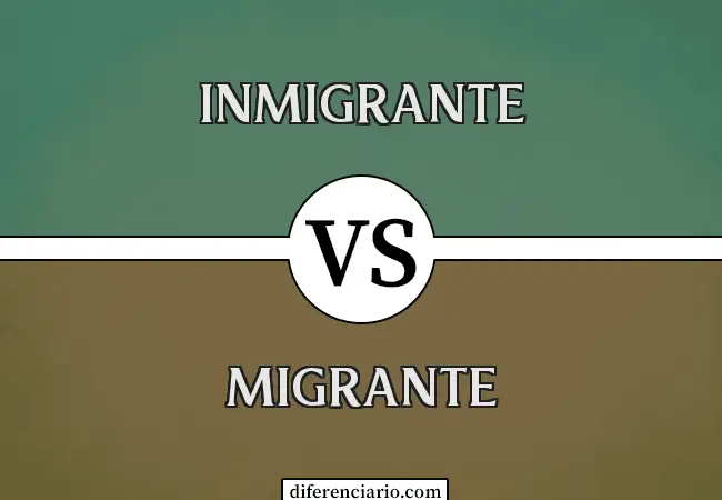 Diferencia entre Inmigrante y Migrante