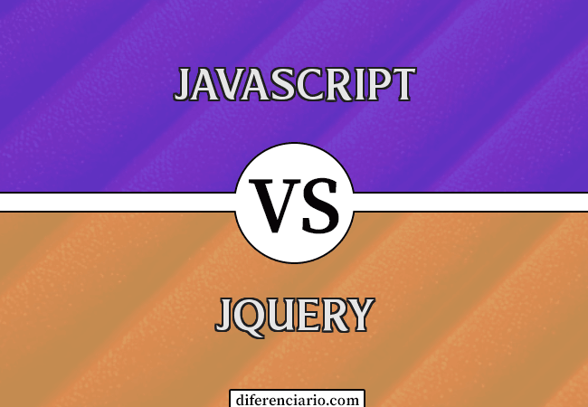 Diferencia entre JavaScript y jQuery