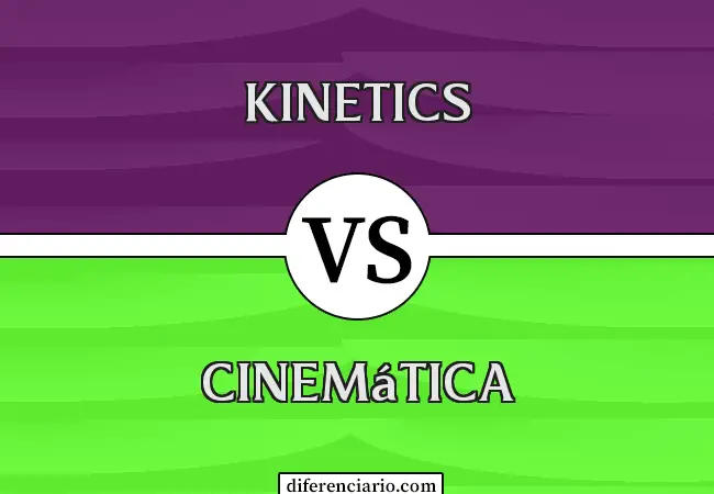 Diferencia entre cinética y cinemática