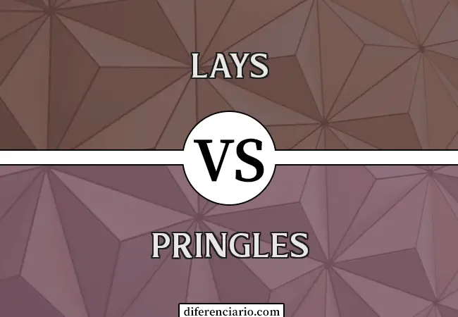 Diferencia entre Lays y Pringles