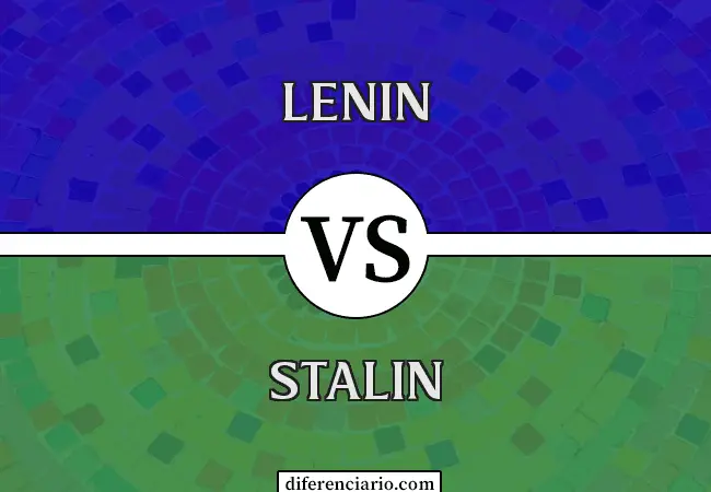 Diferencia entre Lenin y Stalin