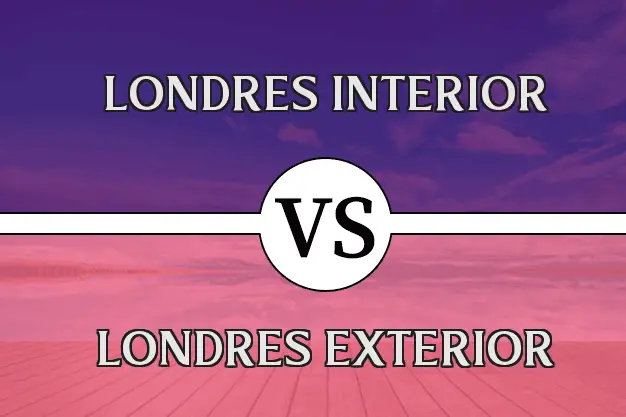 Diferencia entre Inner London y Outer London