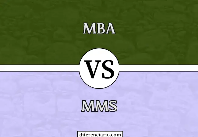 Diferencia entre MBA y MMS