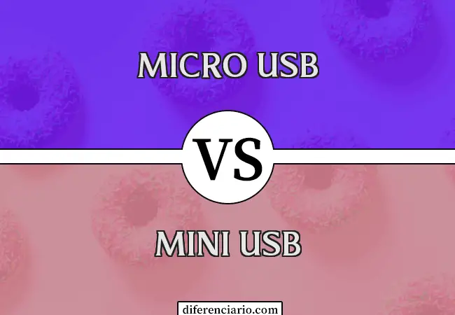 Diferencia entre Micro USB y Mini USB