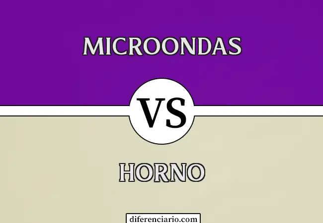 Diferencia entre microondas y horno