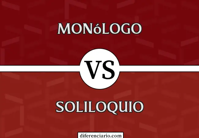 Diferencia entre monólogo y soliloquio