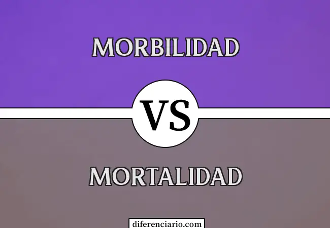 Diferencia entre Morbilidad y Mortalidad