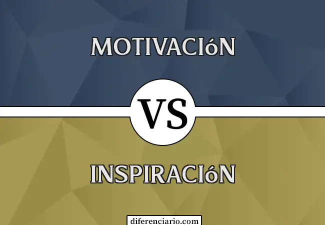 Diferencia entre Motivación e Inspiración
