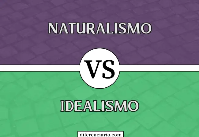 Diferencia entre naturalismo e idealismo