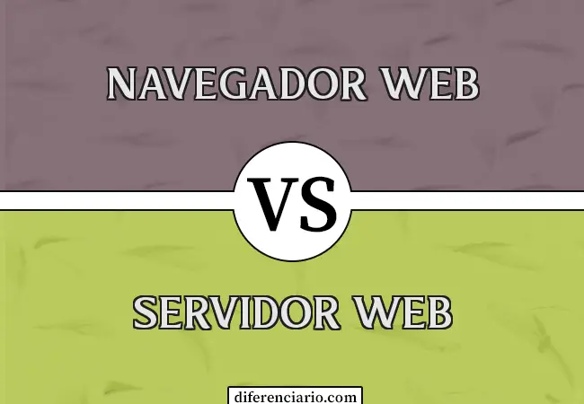 Diferencia entre Navegador Web y Servidor Web