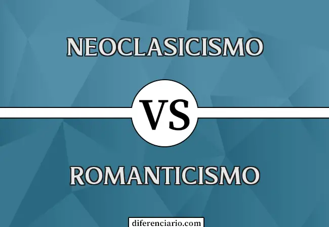 Diferencia entre neoclasicismo y romanticismo