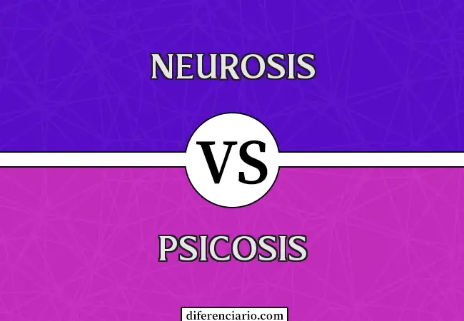 Diferencia entre neurosis y psicosis