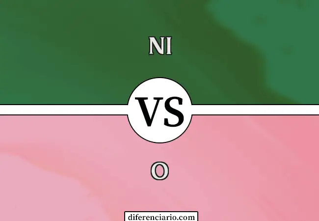 Diferencia entre Nor y Or