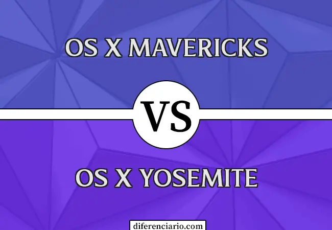 Diferencia entre OS X Mavericks y OS X Yosemite