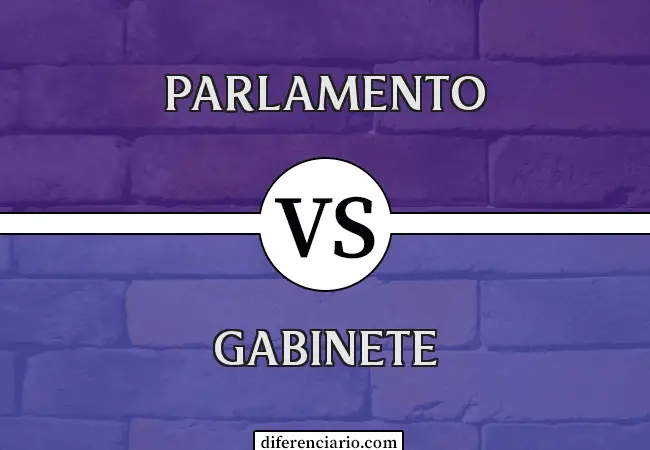 Diferencia entre Parlamento y Gabinete
