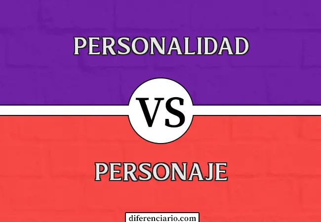Diferencia entre personalidad y carácter