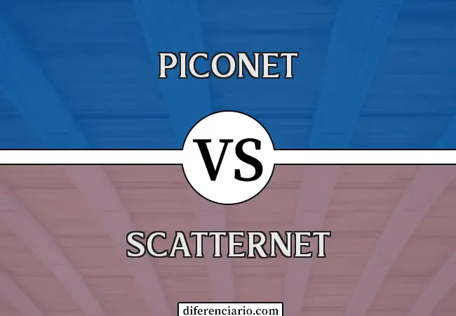 Diferencia entre Piconet y Scatternet