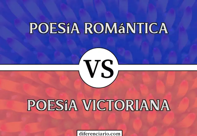 Diferencia entre Poesía Romántica y Poesía Victoriana