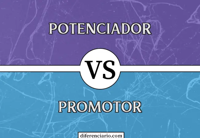 Diferencia entre potenciador y promotor