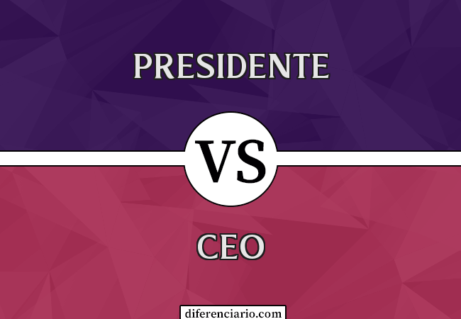 Diferencia entre Presidente y Director General