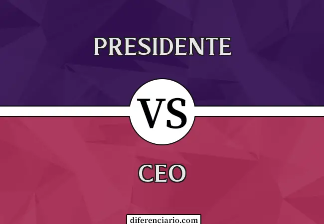 Diferencia entre Presidente y Director General