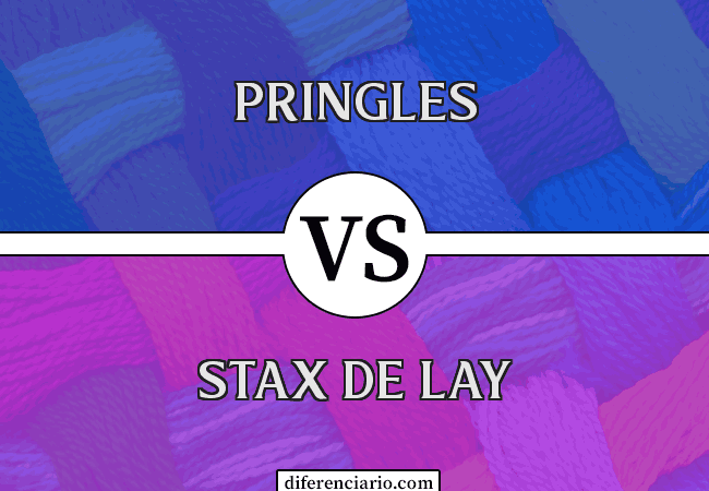 Diferencia entre Pringles y Lay's Stax