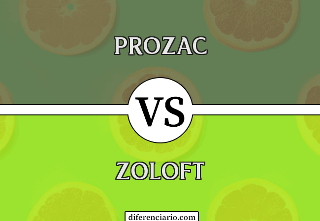 Diferencia entre Prozac y Zoloft