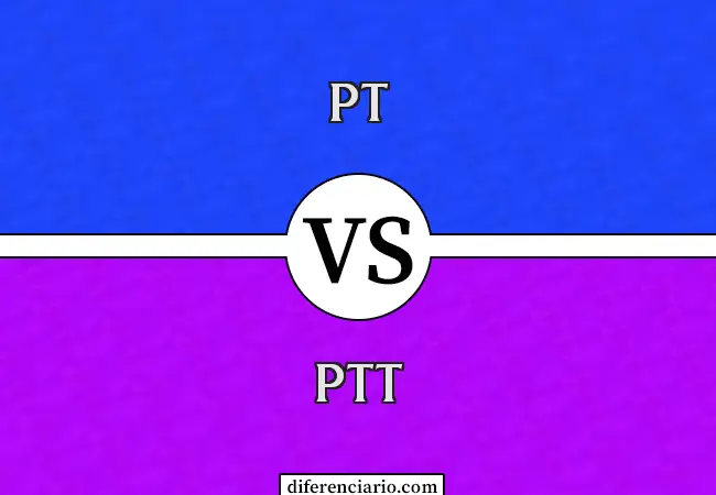 Diferencia entre Pt y Ptt