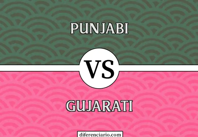Diferencia entre punjabi y gujarati