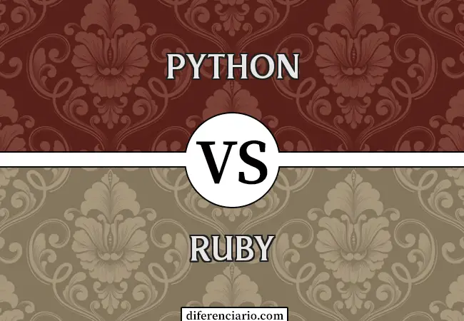 Diferencia entre Python y Ruby