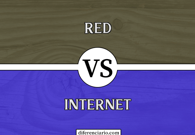 Diferencia entre Red e Internet