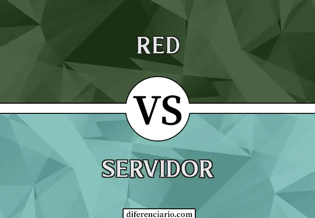 Diferencia entre Red y Servidor