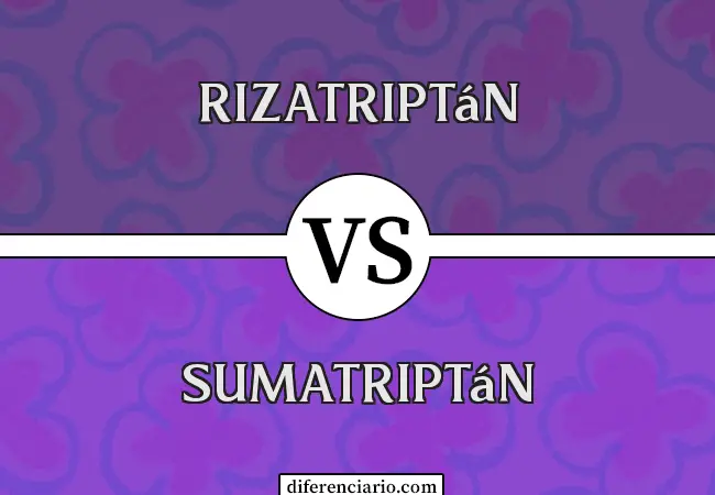 Diferencia entre Rizatriptán y Sumatriptán