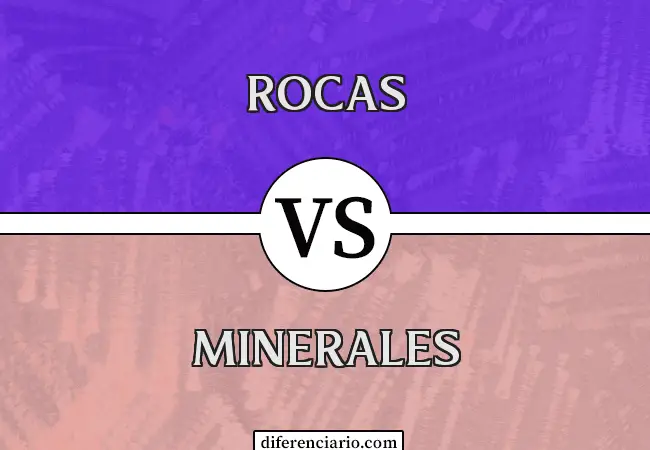Diferencia entre Rocas y Minerales