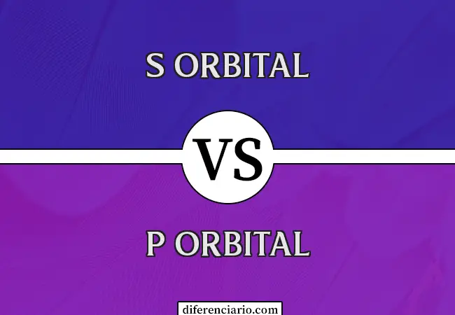 Diferencia entre orbital S y orbital P