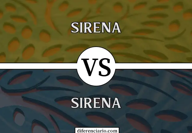Diferencia entre Mermaid y Siren