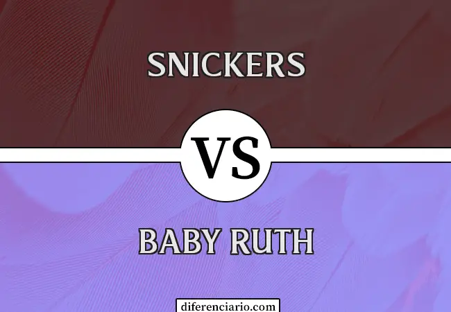 Diferencia entre Snickers y Baby Ruth