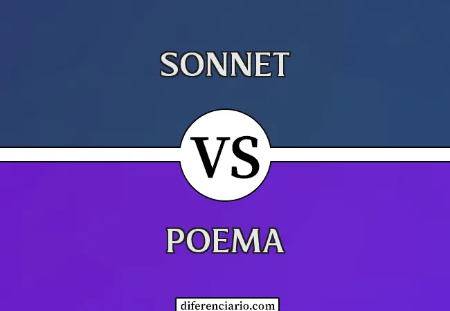 Diferencia entre Soneto y Poema