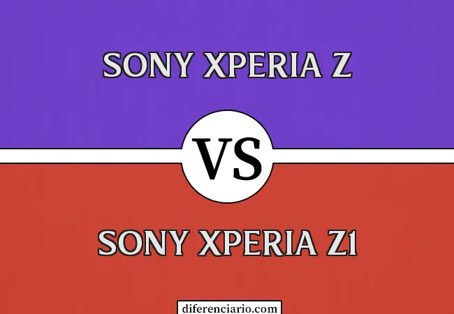 Diferencia entre Sony Xperia Z y Sony Xperia Z1