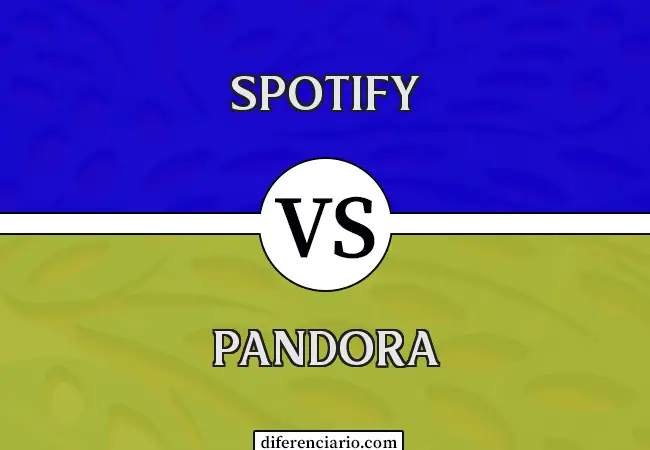 Diferencia entre Spotify y Pandora