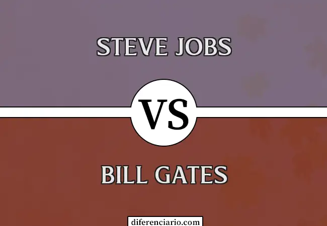 Diferencia entre Steve Jobs y Bill Gates