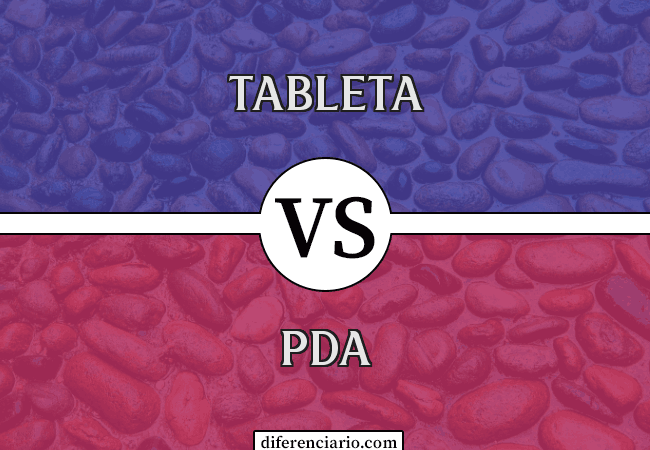 Diferencia entre Tableta y PDA