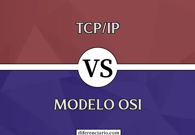 Diferencia entre TCP/IP y modelo OSI