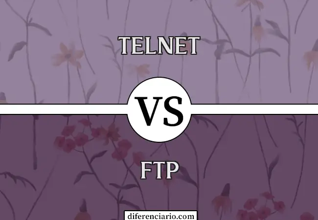 Diferencia entre Telnet y FTP