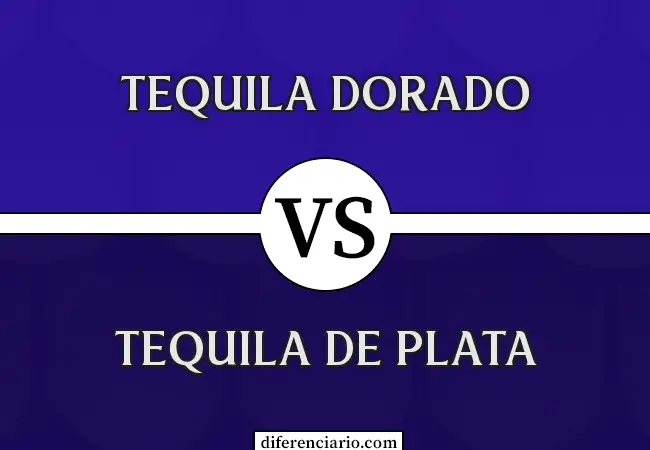 Diferencia entre tequila dorado y tequila plateado