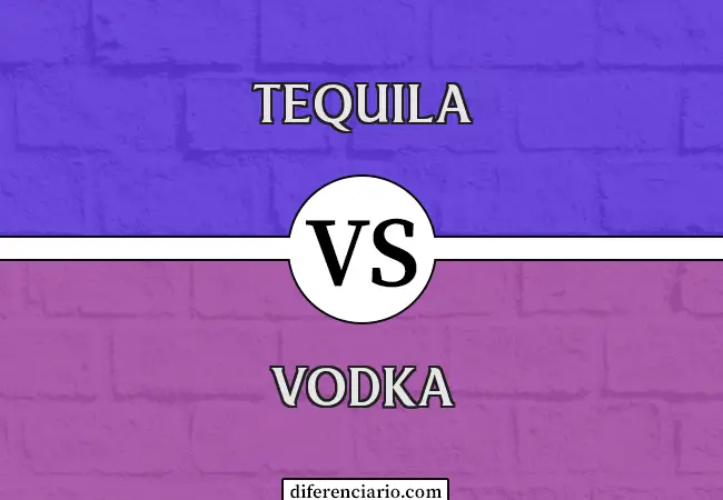 Diferencia entre Tequila y Vodka