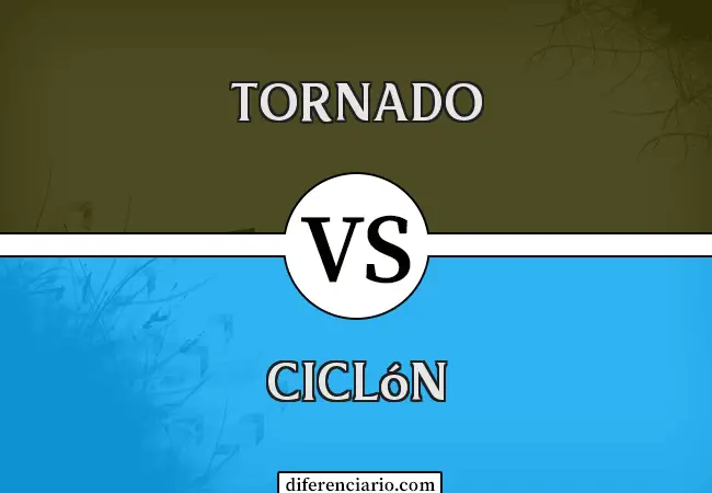 Diferencia entre Tornado y Ciclón