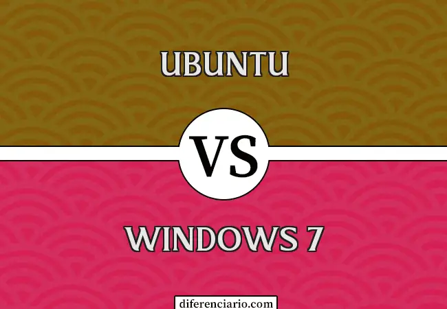Diferencia entre Ubuntu y Windows 7
